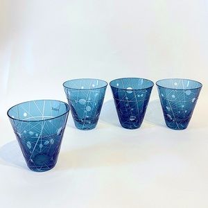 celestial design glass cups by roost